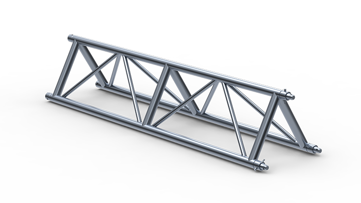 Truss 45 - Stackable Triangular