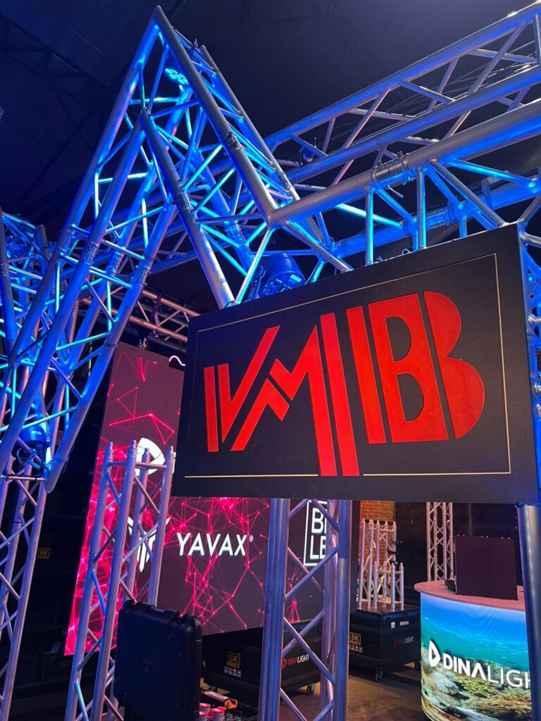 VMB Truss Structure Stand at the Entertainment Trades Congress